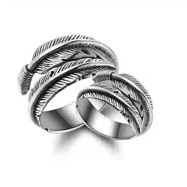 Angel's Wish Feather Ring