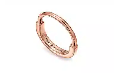 Tiffany & Co. Lock Ring Rose Gold