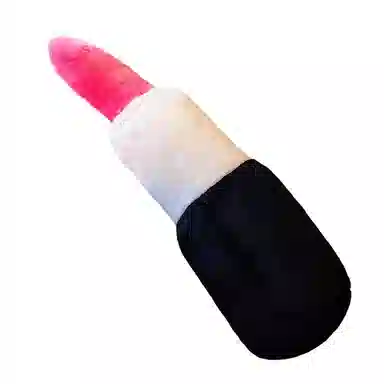 雄俊 创意口红美妆蛋抱枕 亲肤柔软儿童男女家居靠枕 玩偶 玩具周边