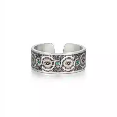 IDEAGEMER Devil's Eye Ring