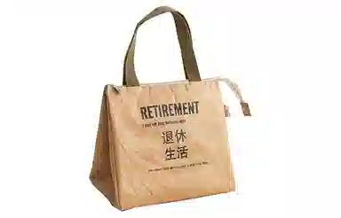 OUZIHUANG Lunch Bag Brown