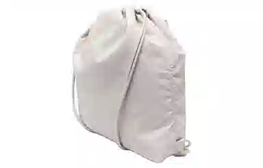 Y-3 Logo Drawstring Backpack Off White