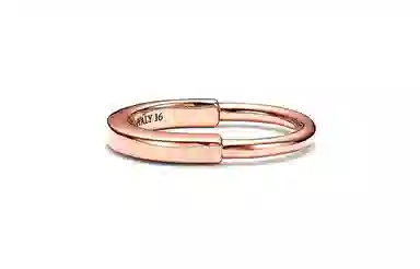 Tiffany & Co. Lock Ring Rose Gold