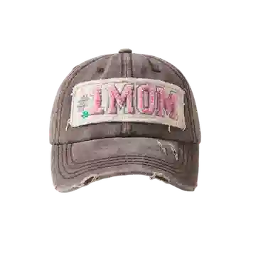 杨同学 美式复古 个性风  做旧款 棉 鸭舌帽 男女同款情侣款