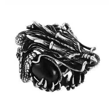 Yamagata Dragon Hollow Ring S925 Silver