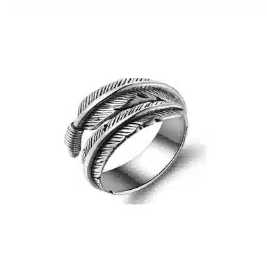 Angel's Wish Feather Ring