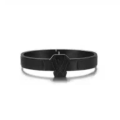 ICEMOBINC BLVCK Titanium Bracelet Full Zircon Logo