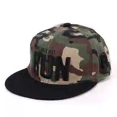 NOMK RUN Camo Kids Cap