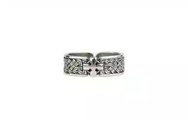 tkb Retro Cross Alloy Ring