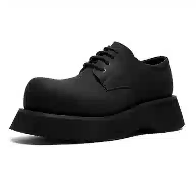 卡奇奥蒂 超纤皮 时尚百搭厚底增高 休闲鞋 男款 黑色