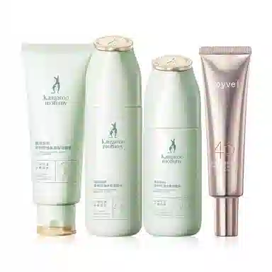 袋鼠妈妈 双重植物精华茶树防晒套装 保湿滋润控油防晒