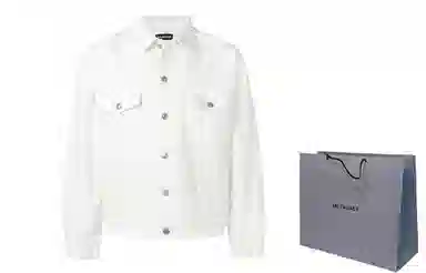 Balenciaga Denim Jacket White