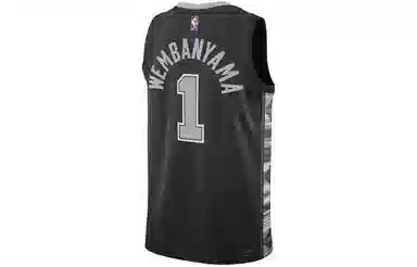 Jordan NBA Spurs Jersey Black/Silver