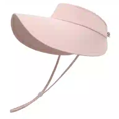 玖慕 大檐防晒全方位防紫外线遮脸开车空顶遮阳 聚酯纤维 防晒帽 女款