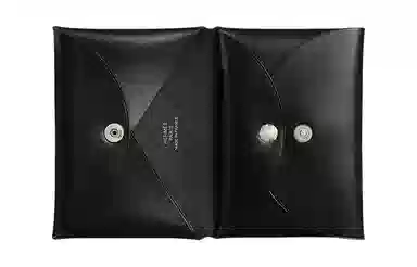 HERMES Calvi Duo Box 89 Noir