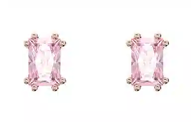 Swarovski Stilla Rose Gold Stud Earrings