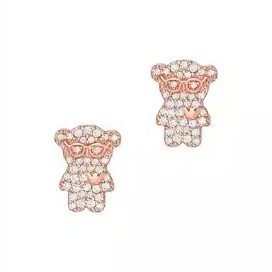 Emporio Armani Star Bear Stud Earrings