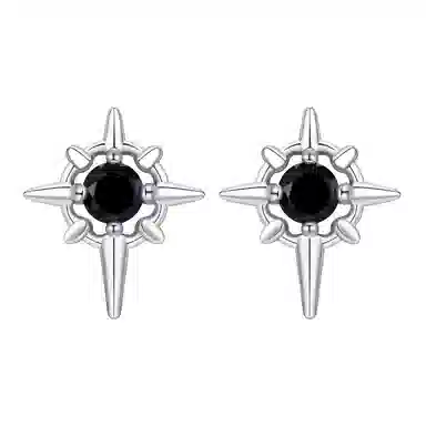 Lianduo Starburst 925 Silver Earrings