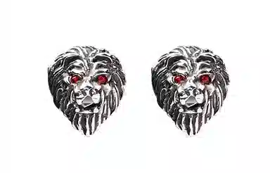 IDEE CREATIVE Lion King Stud Earrings