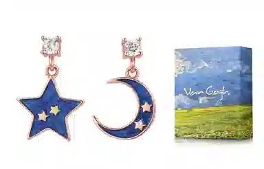 Van Gogh Starry Night Earrings