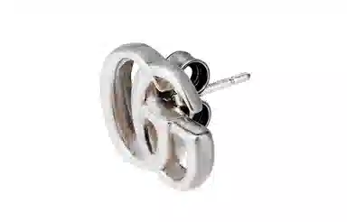 Gucci Double G Daisy Silver Earrings