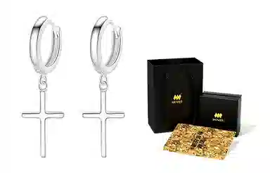 MOVER Cross Earrings S925