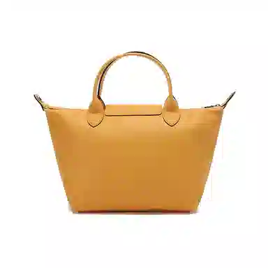 Longchamp Small Short Handle Bag Almond Yellow