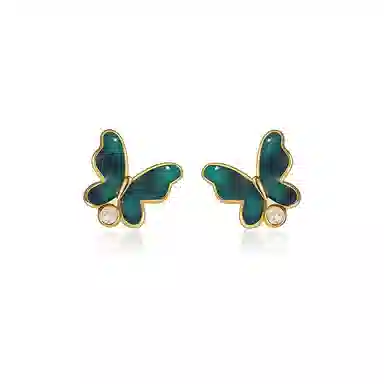 Fariya Butterfly Stud Earrings