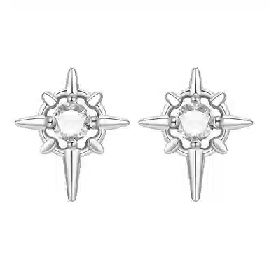 Lianduo Starburst 925 Silver Earrings