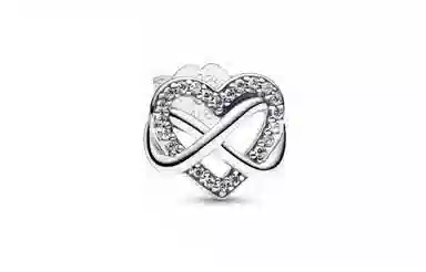 Pandora Wireless Heart Shine 925 Silver Studs