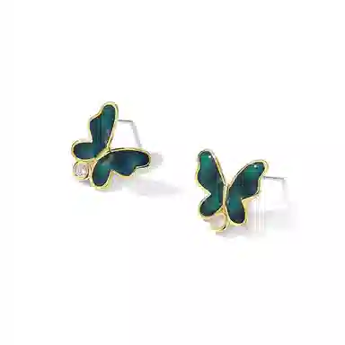 Fariya Butterfly Stud Earrings
