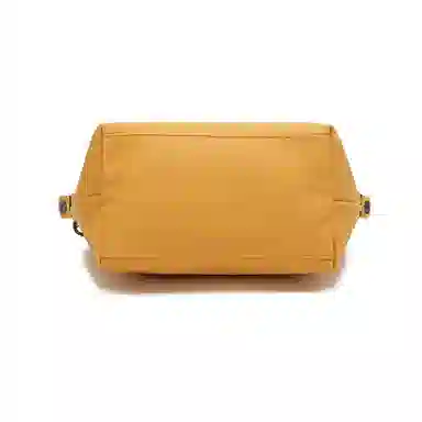 Longchamp Small Short Handle Bag Almond Yellow