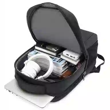 维多利亚旅行者 大容量 电脑包双肩包 牛津布 男女情侣款 石墨黑