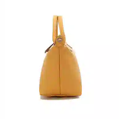Longchamp Small Short Handle Bag Almond Yellow