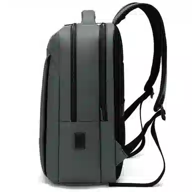 维多利亚旅行者 休闲商务风 皮膜 双肩包 常规 男女同款情侣款 曜石黑/现代灰/石墨灰