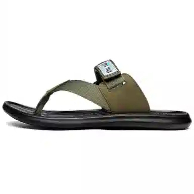 正泰 简约时尚个性外穿舒适人字拖鞋 男款