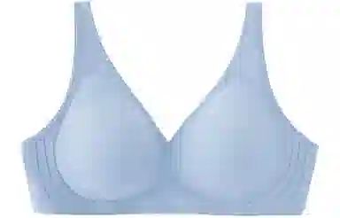 素肌良品 无钢圈聚拢无痕文胸 女款