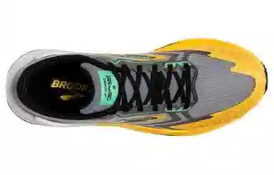 Brooks Catamount Lemon Yellow Grey