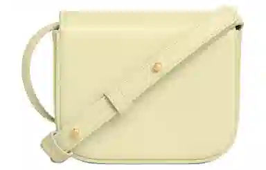 CELINE Triomphe Mini Shoulder Bag Light Yellow