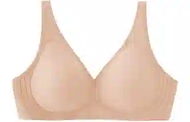 素肌良品 无钢圈聚拢无痕文胸 女款