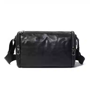 DOSRFINI Round Leather Bag 2024