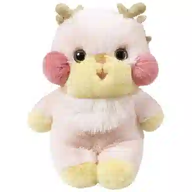 巴巴泥 龙年可爱四小龙 玩偶 毛绒公仔