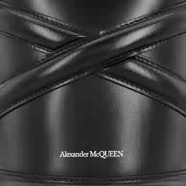 Alexander McQueen THE CURVE BAG Logo
