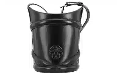 Alexander McQueen THE CURVE BAG Logo
