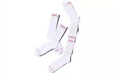 Supreme x MM6 Maison Margiela SS24 WEEK7 HANES CREW SOCKS 1