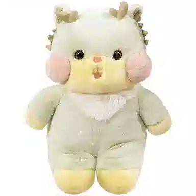 巴巴泥 龙年可爱四小龙 玩偶 毛绒公仔