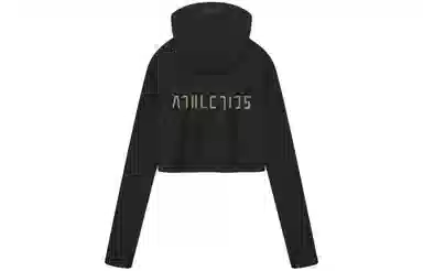 Fear of God Athletics x adidas Base Layer Crop Hoodie Black