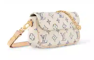 Louis Vuitton IVY Nautical Tote Bag Gray White