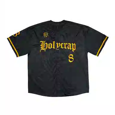 Holycrap Doberman Embroidered Cardigan Tee