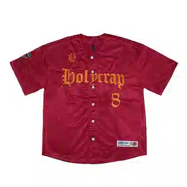 Holycrap Doberman Embroidered Cardigan Tee